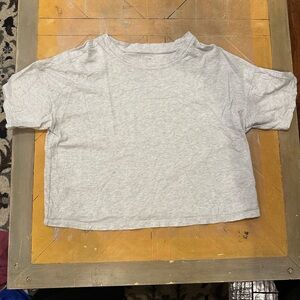 Calvin Klein Gray Crop Top